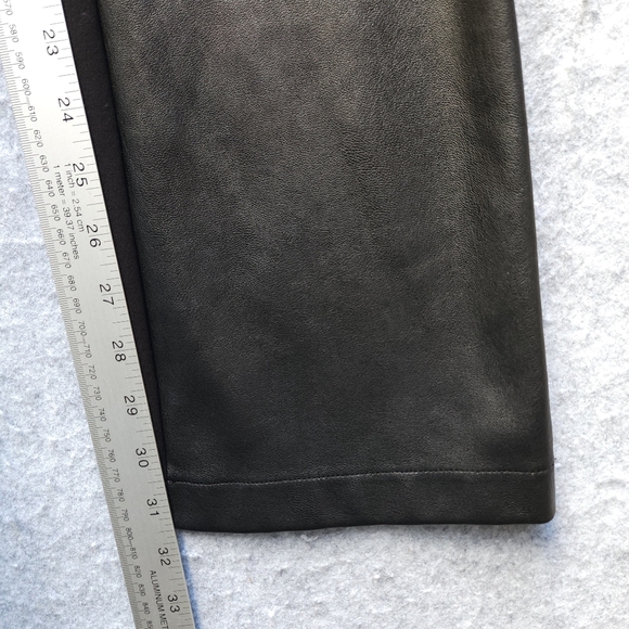 I.Am.Gia Cece Stretch Faux Leather Black Pants - Picture 10 of 11